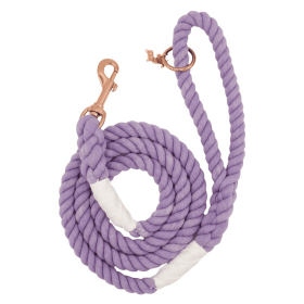 Rope Leash (Color: Purple, size: 5 Feet)
