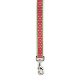 CC Polka Dot Lead (Color: Pink, size: 6ftx1in)