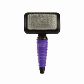 MG Ergonomic Slicker Brush (Color: Purple, size: medium)