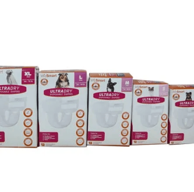 WizSmart UltraDry Disposable Diapers (Color: White, size: XL)
