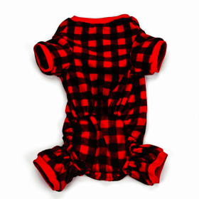 CC Buffalo Check PJs (size: large)