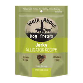 Walk About Dog Jerky (Color: Alligator)